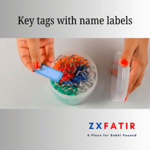 Read more about the article Best Multicolor Key Tags with Name Labels for Home, Office, Travel & Lockers – 50pcs Plastic Keychains