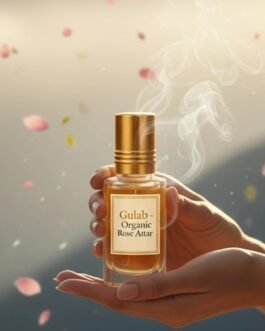 Rose Attar Original | Gulab Itra Attar Perfume Oil 10 ML | Pure Ruh Gulab Attar | Long Lasting Natural Rose Fragrance Oil for Men & Women – Pack of 1