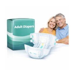 Adult Diapers Medium Size (76–114 cm / 30–45 Inch) | 10 Pieces Pack | Tape Style | Unisex | Absorbent Core | Leak Guard | Wetness Indicator