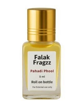 Pahadi Phool Organic Attar Roll On, 5 ml, For Special Occasions, Gifting by Falak Fragzz aka Full Asli Pahadi