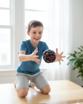 Moon Ball Toy for Kids – Soft Bouncing and Jumping Bounce Ball Toys for Kids Age 2-5 Years | Indoor & Outdoor Activity Toy | Colorful Options for Toddlers (Color May Vary) [Pack of 2]