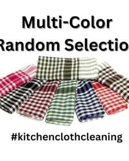 Multipurpose Kitchen Cleaning Cloth Pack of 4, High-Absorbency Microfiber Towels for Home & Kitchen Cleaning – Durable, Lint-Free, Soft Dusting Cloths 18×28 inches